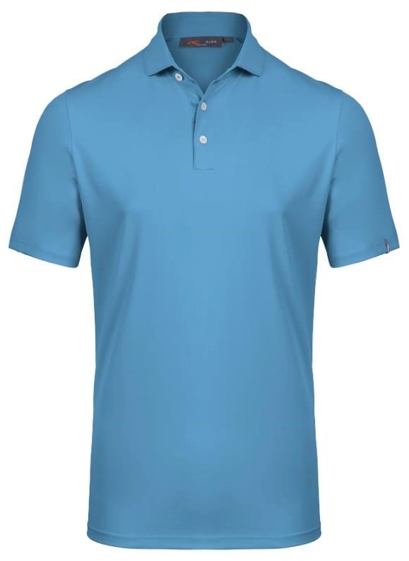 KJUS Cool Point heren polo, atlas blue