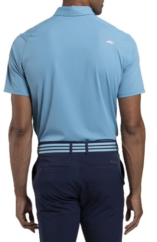 KJUS Cool Point heren polo, atlas blue