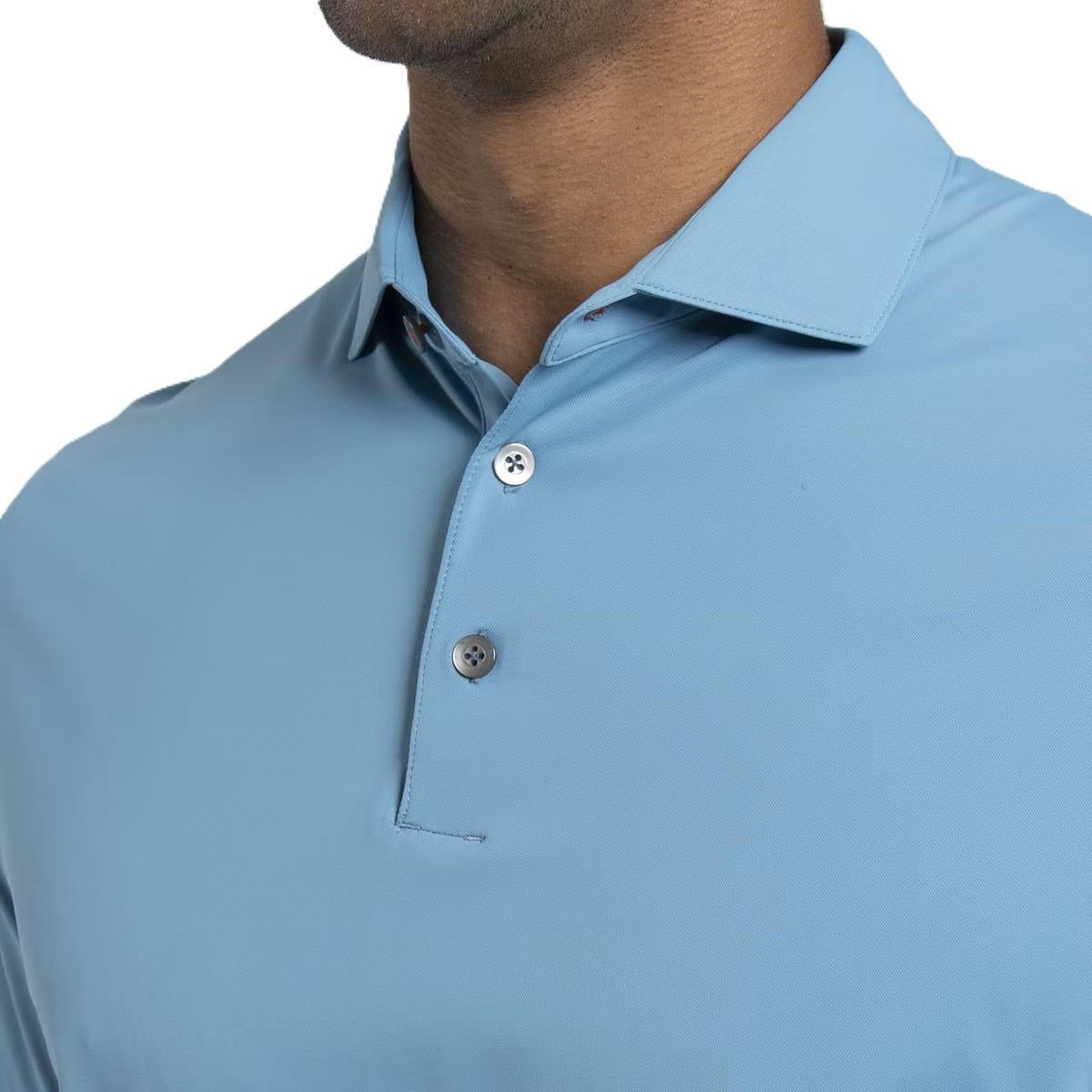 KJUS Cool Point heren polo, atlas blue