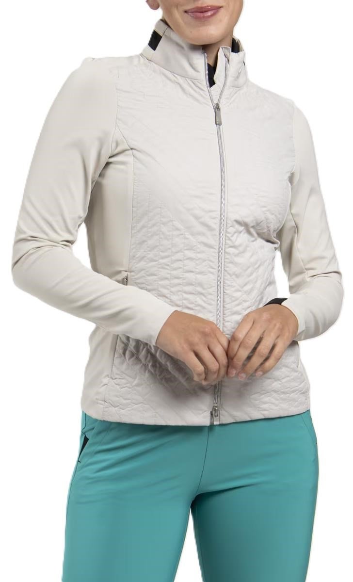 KJUS Retention dames jack, oyster/black