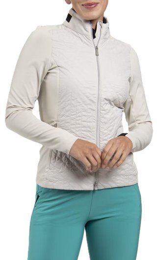 KJUS Retention dames jack, oyster/black
