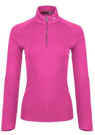 KJUS Kallena Half-Zip dames sweatshirt, peony