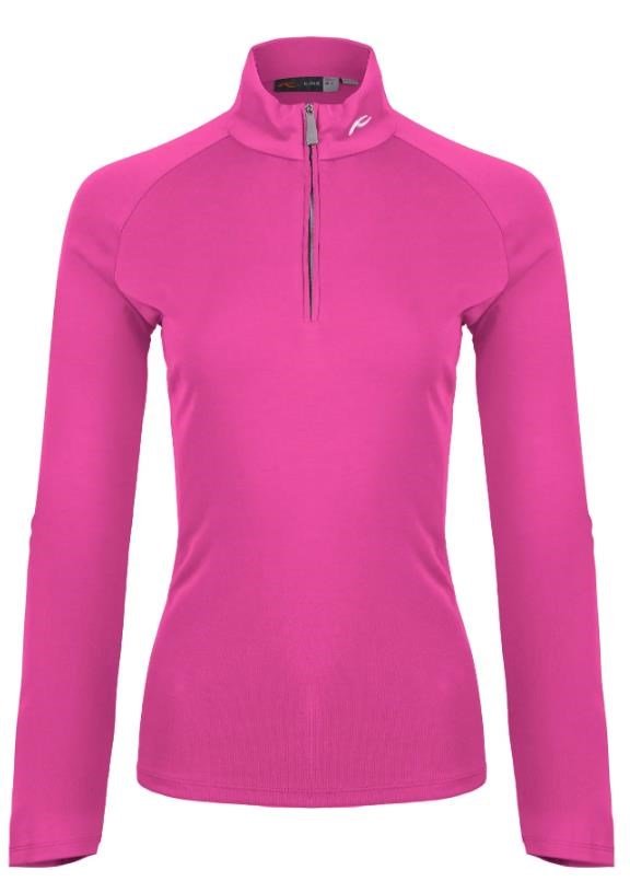 KJUS Kallena Half-Zip dames sweatshirt, peony