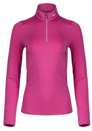 KJUS Collagen Midlayer Half-Zip dames sweatshirt, peony