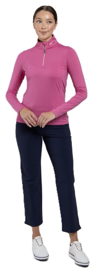 KJUS Collagen Midlayer Half-Zip dames sweatshirt, peony