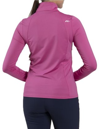 KJUS Collagen Midlayer Half-Zip dames sweatshirt, peony