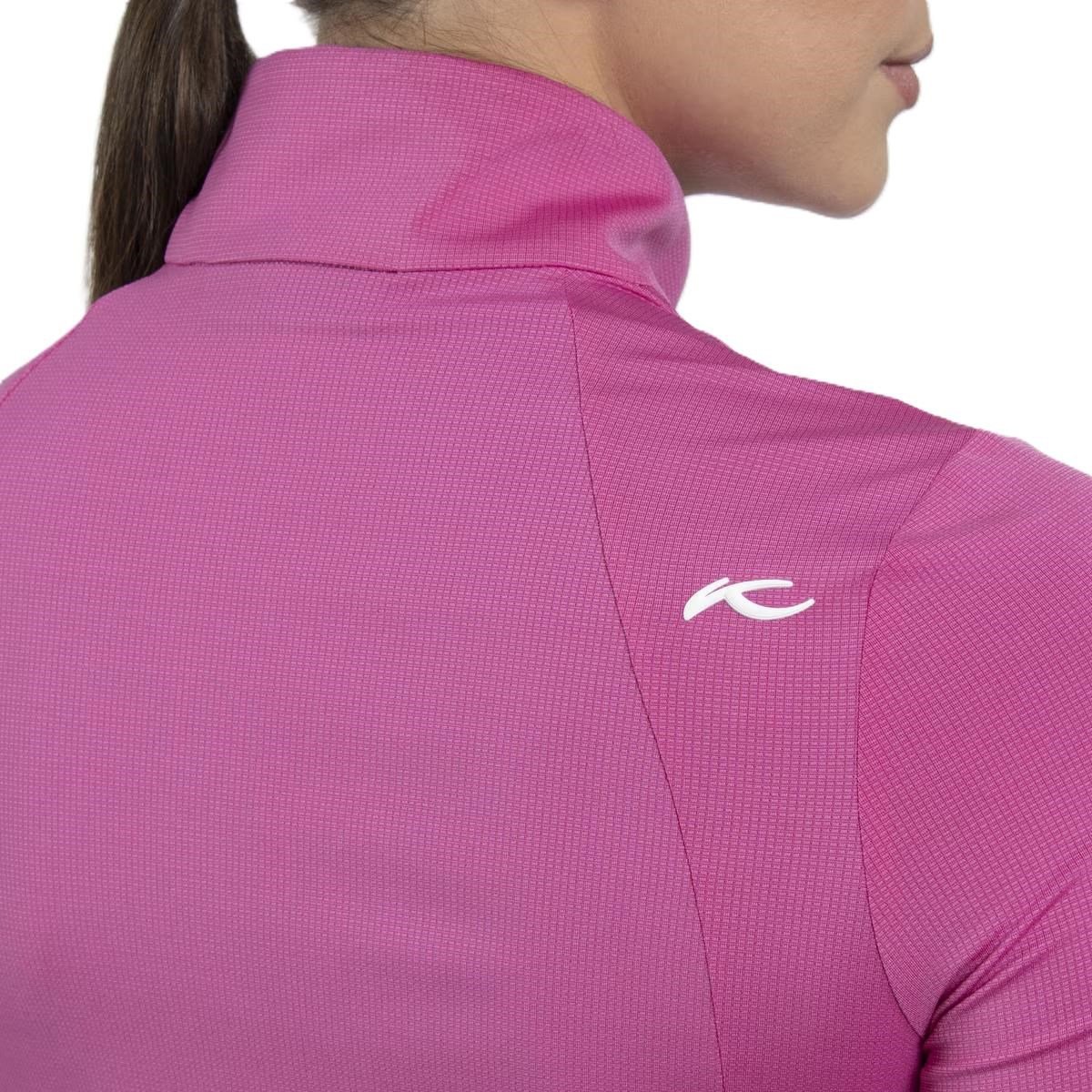 KJUS Collagen Midlayer Half-Zip dames sweatshirt, peony