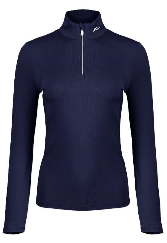 KJUS Collagen Midlayer Half-Zip dames sweatshirt, atlanta blue