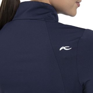 KJUS Collagen Midlayer Half-Zip dames sweatshirt, atlanta blue