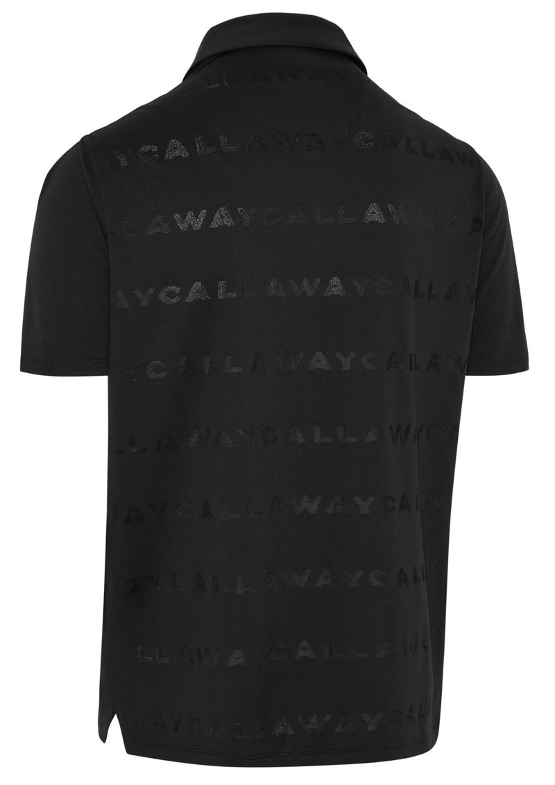 Callaway Mid Century Jacquard heren polo, antraciet