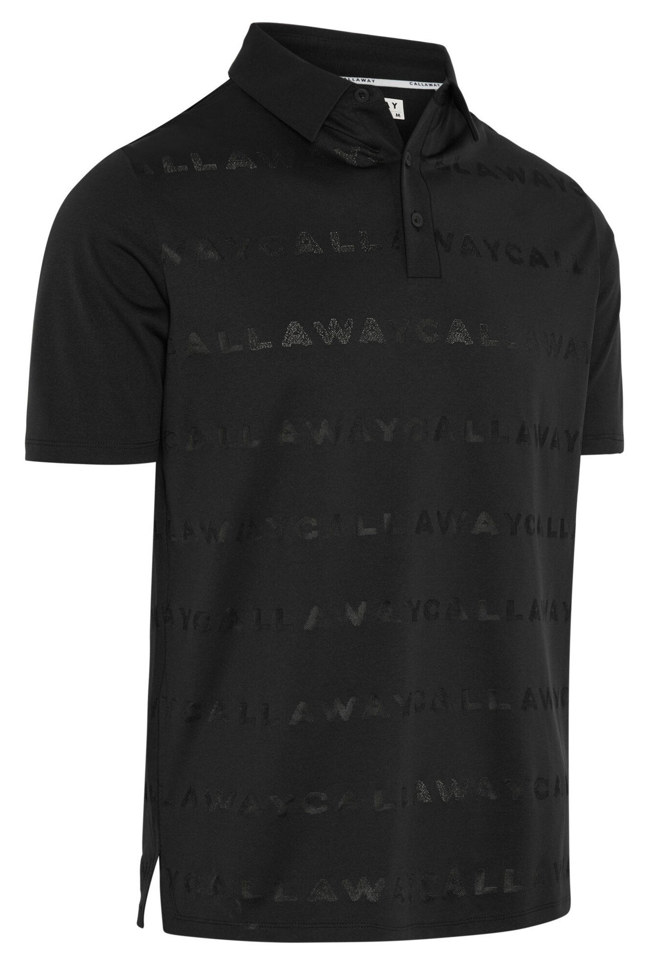 Callaway Mid Century Jacquard heren polo, antraciet