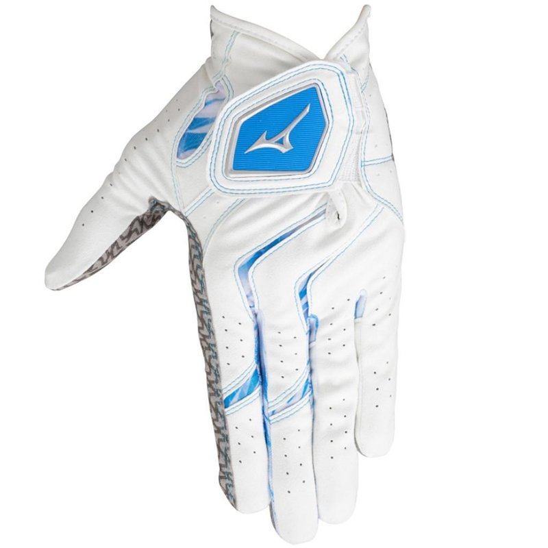 Mizuno Double Grip heren golfhandschoen, wit