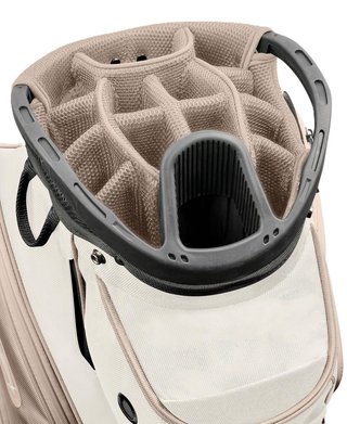 Wilson Aurora dames cart bag, off white/beige