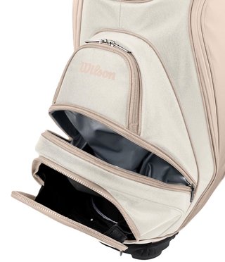 Wilson Aurora dames cart bag, off white/beige