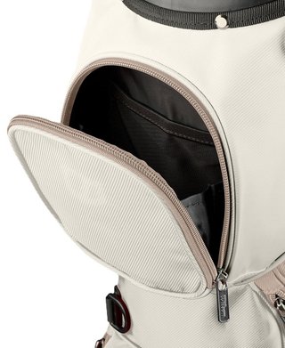 Wilson Aurora dames stand bag, wit/beige