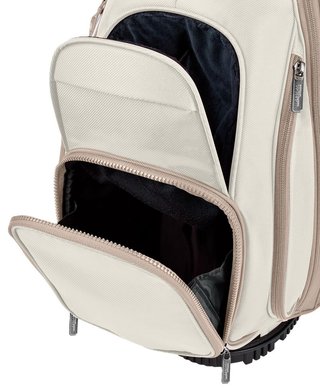 Wilson Aurora dames stand bag, wit/beige