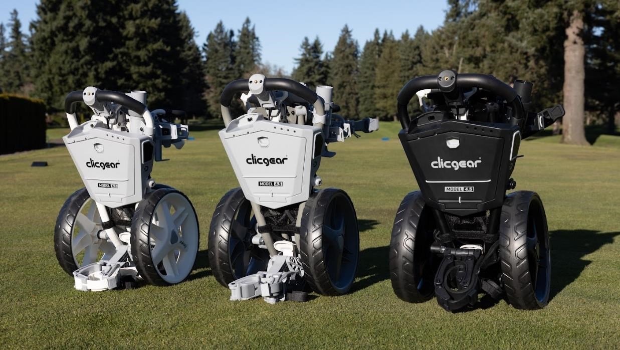 Clicgear 4.5 manuele trolley, slate gray