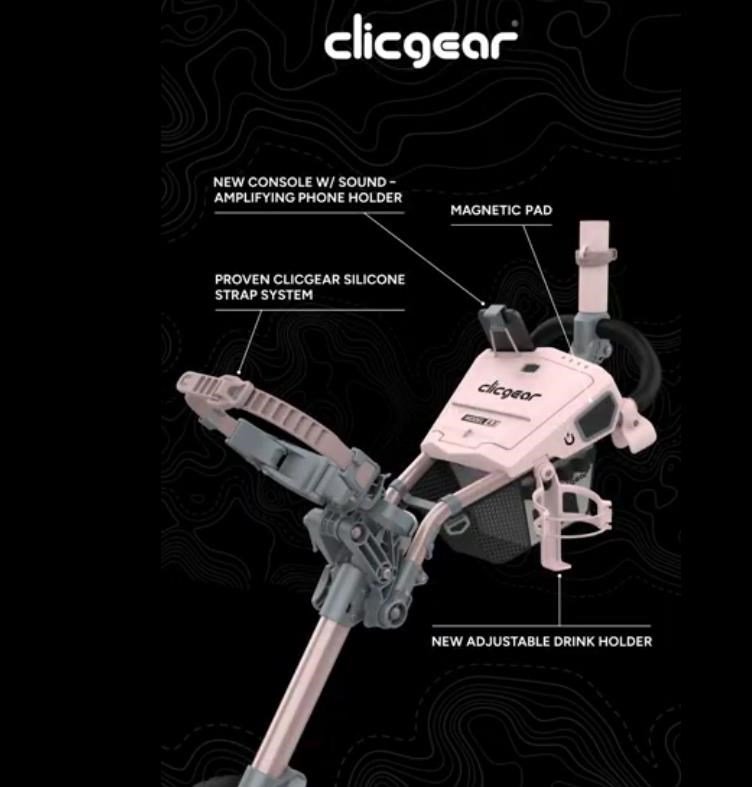 Clicgear 4.5 handkar, roze