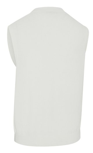 Callaway Mid Century heren vest, bright white