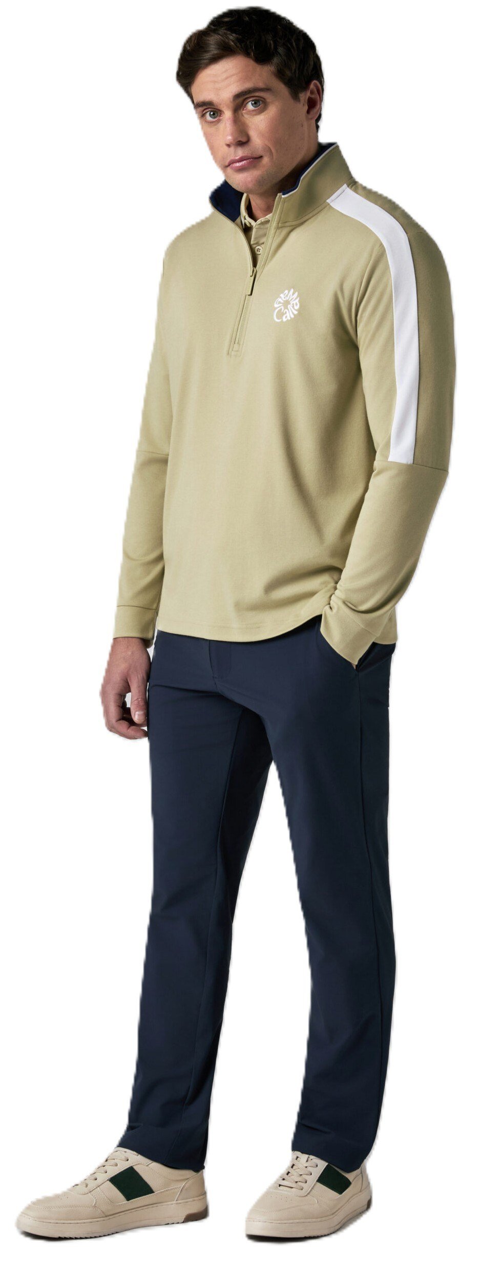 Callaway Mid Century heren sweatshirt, fields of rye