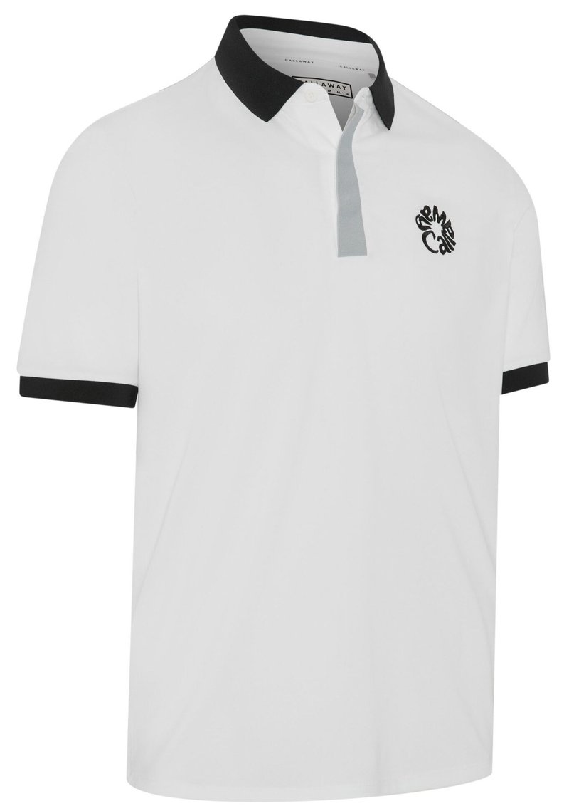 Callaway Modern Traveler heren polo, bright white