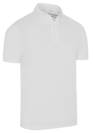 Callaway Mid Century Jacquard heren polo, bright white