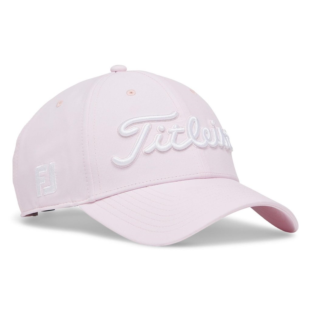 Titleist Tour Performance heren pet, lichtroze/wit