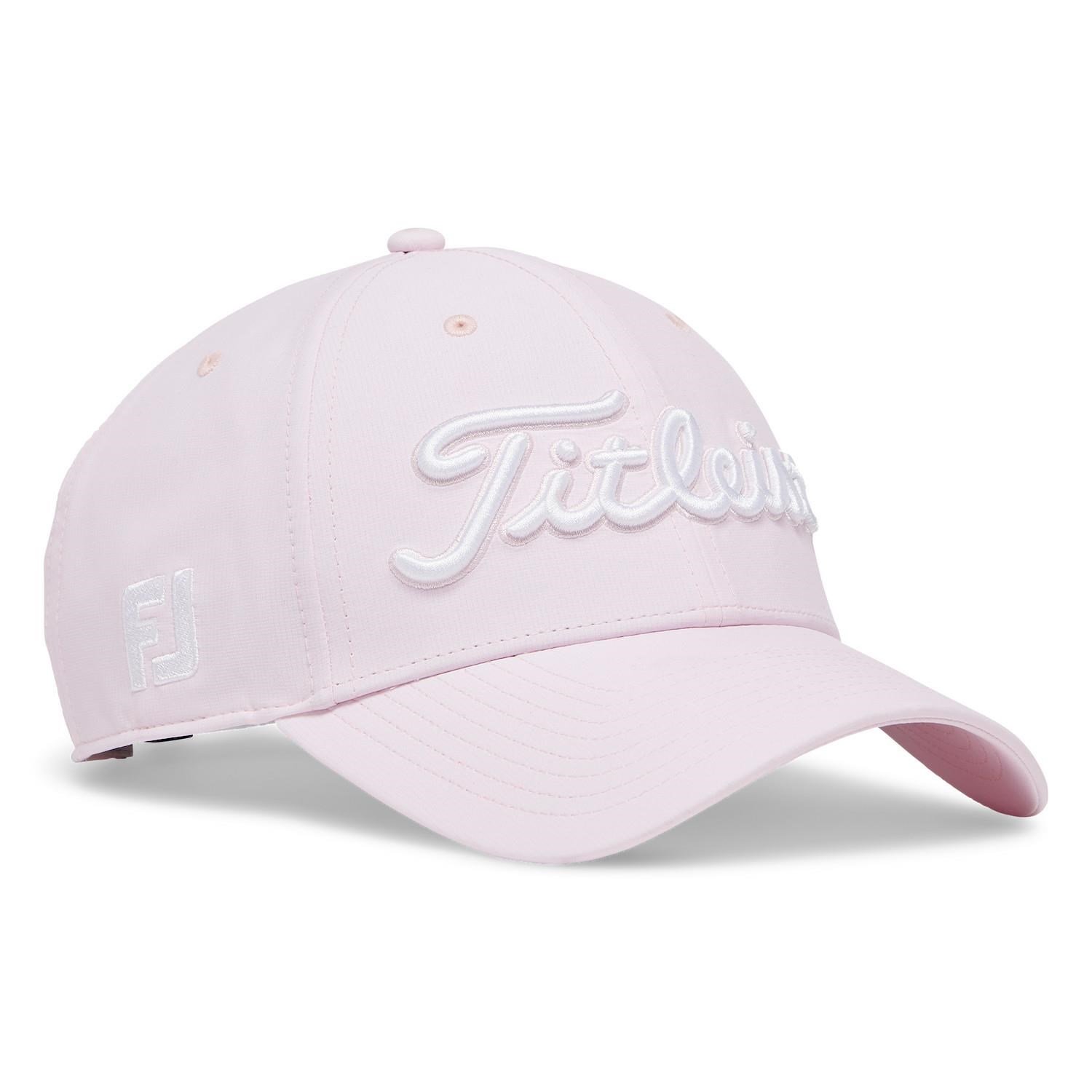 Titleist Tour Performance heren pet, lichtroze/wit