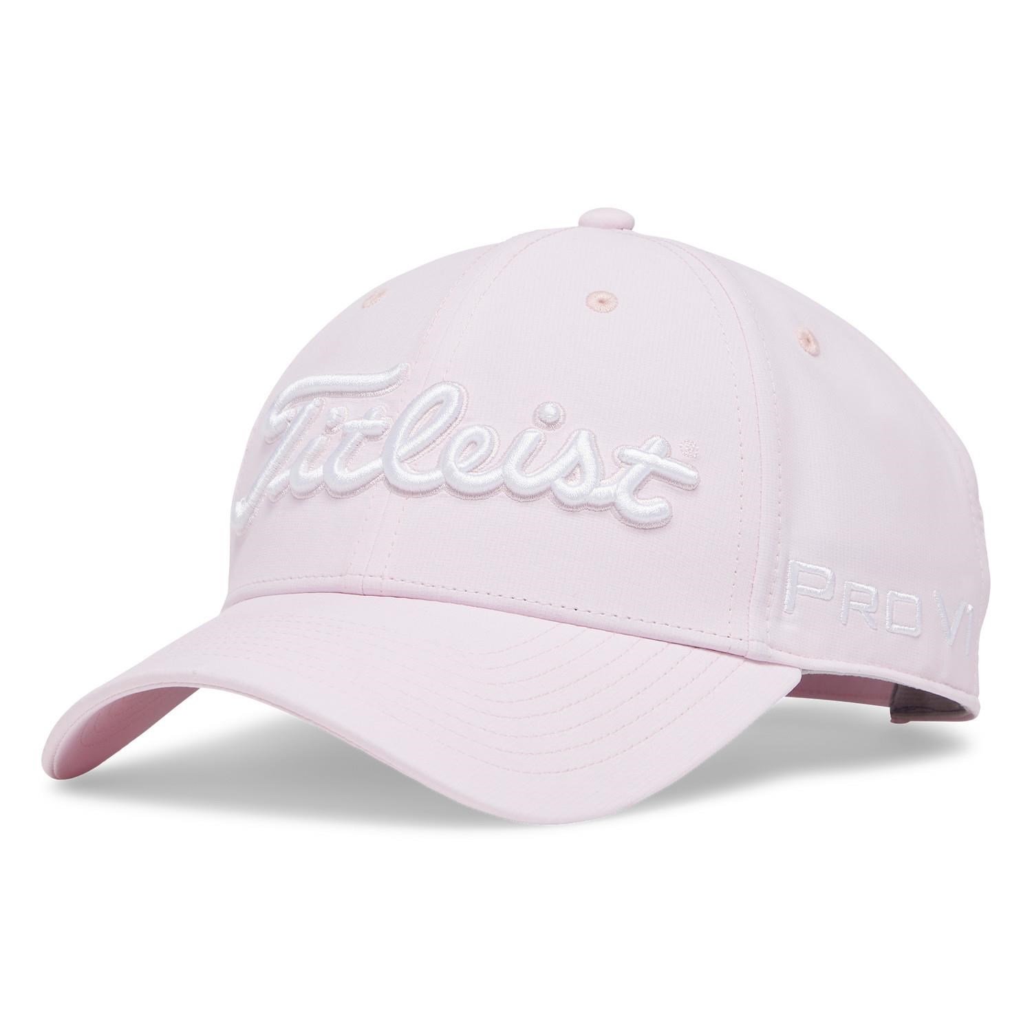 Titleist Tour Performance heren pet, lichtroze/wit