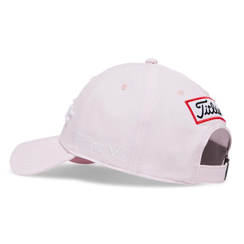 Titleist Tour Performance heren pet, lichtroze/wit