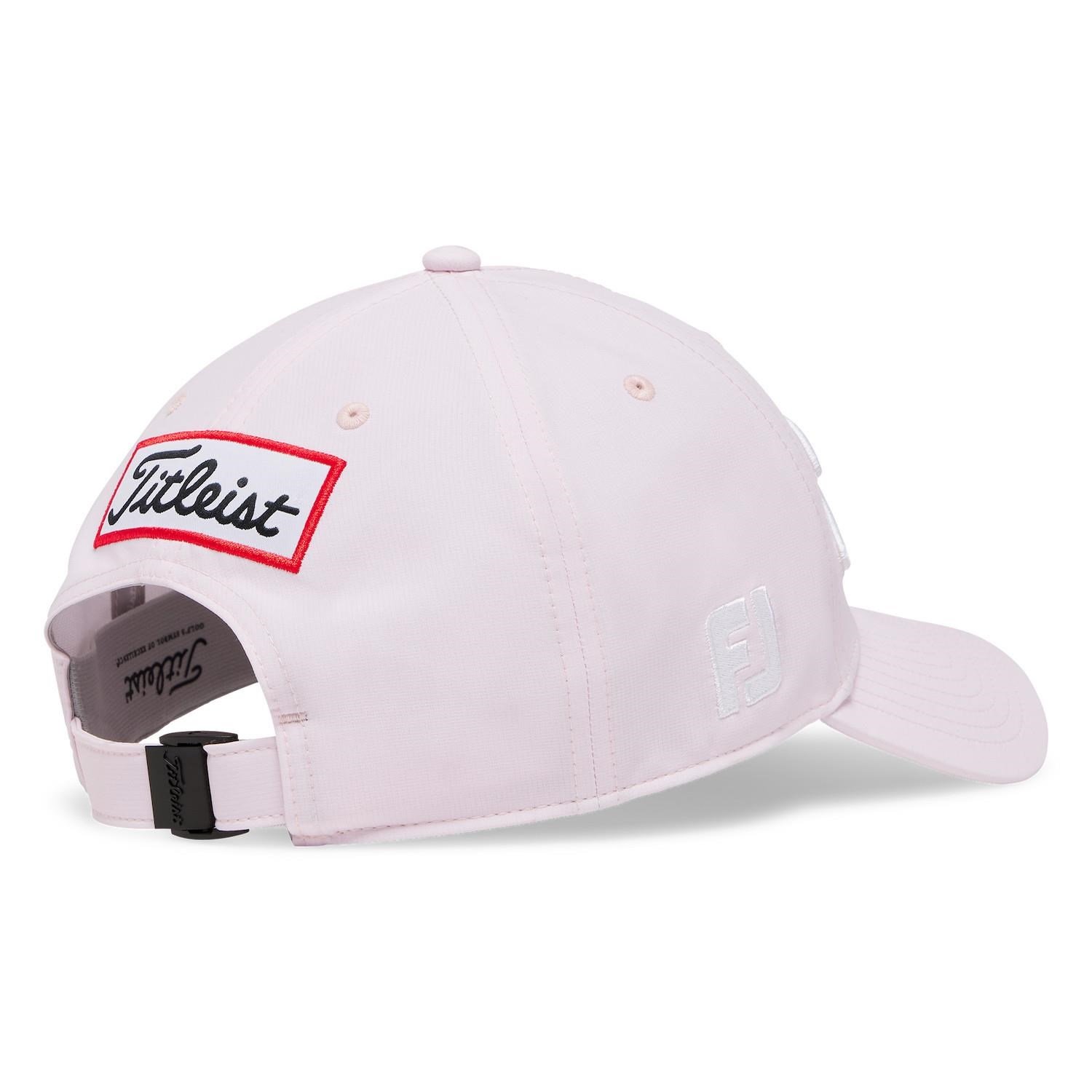 Titleist Tour Performance heren pet, lichtroze/wit