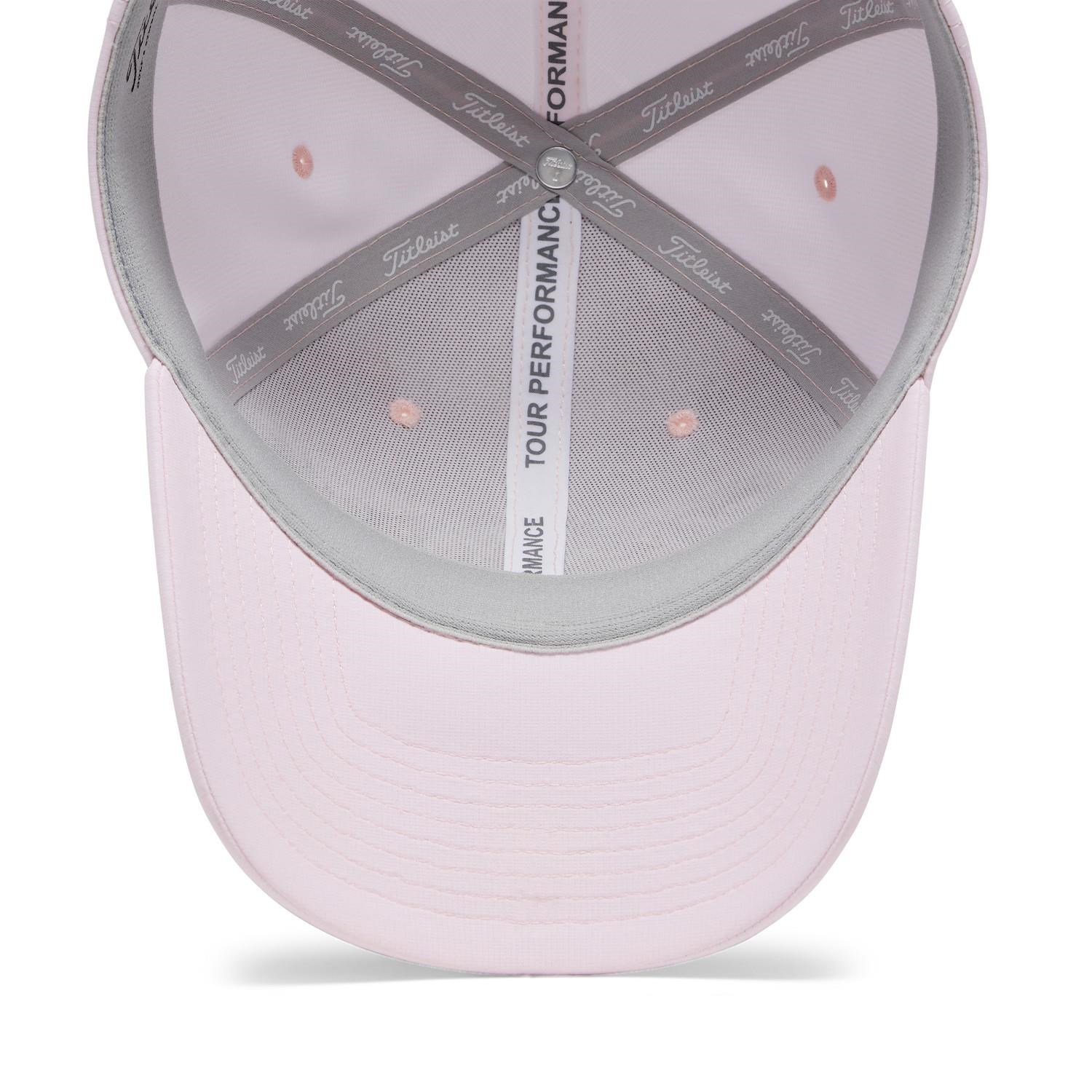 Titleist Tour Performance heren pet, lichtroze/wit