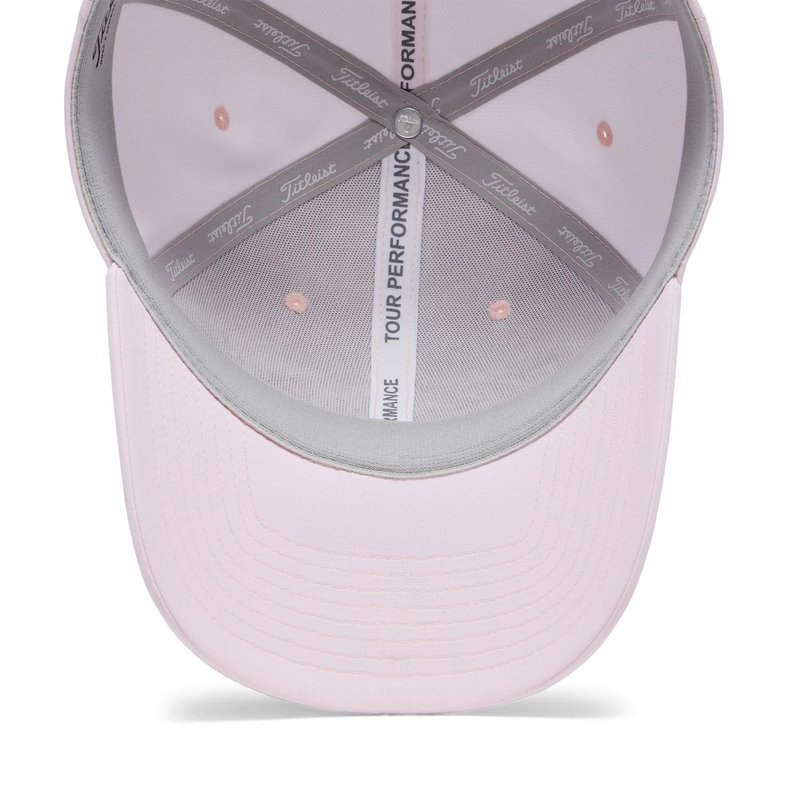 Titleist Tour Performance heren pet, lichtroze/wit