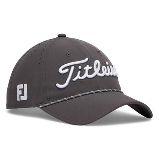 Titleist Tour Breezer heren pet, charcoal/white
