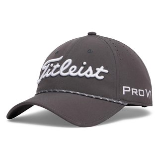 Titleist Tour Breezer heren pet, charcoal/white