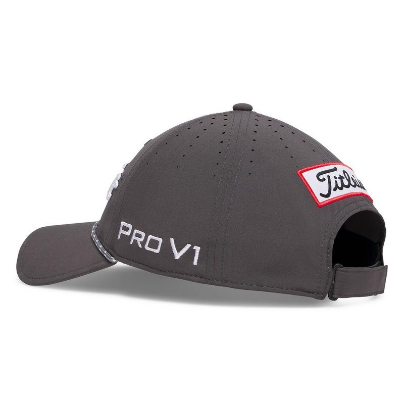 Titleist Tour Breezer heren pet, charcoal/white