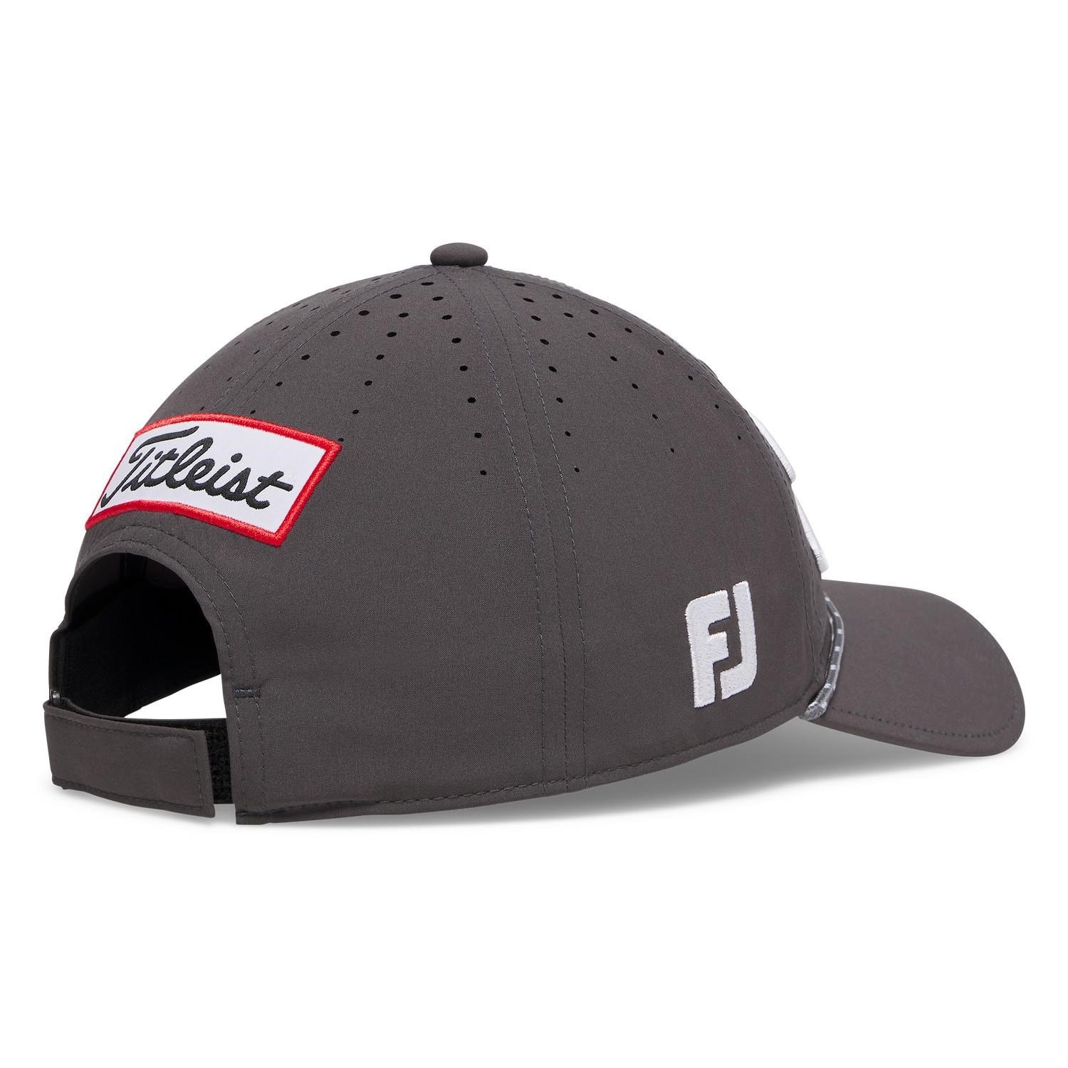 Titleist Tour Breezer heren pet, charcoal/white