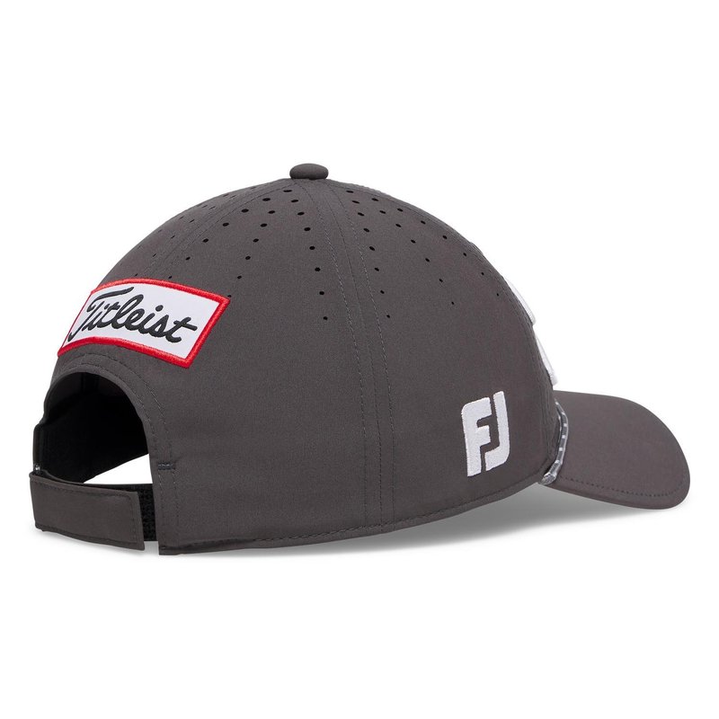 Titleist Tour Breezer heren pet, charcoal/white