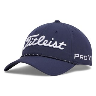 Titleist Tour Breezer heren pet, navy/wit