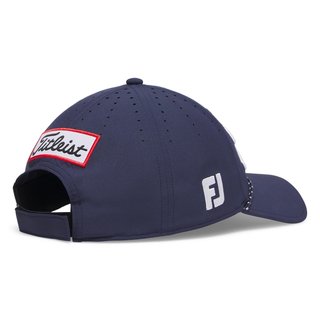 Titleist Tour Breezer heren pet, navy/wit