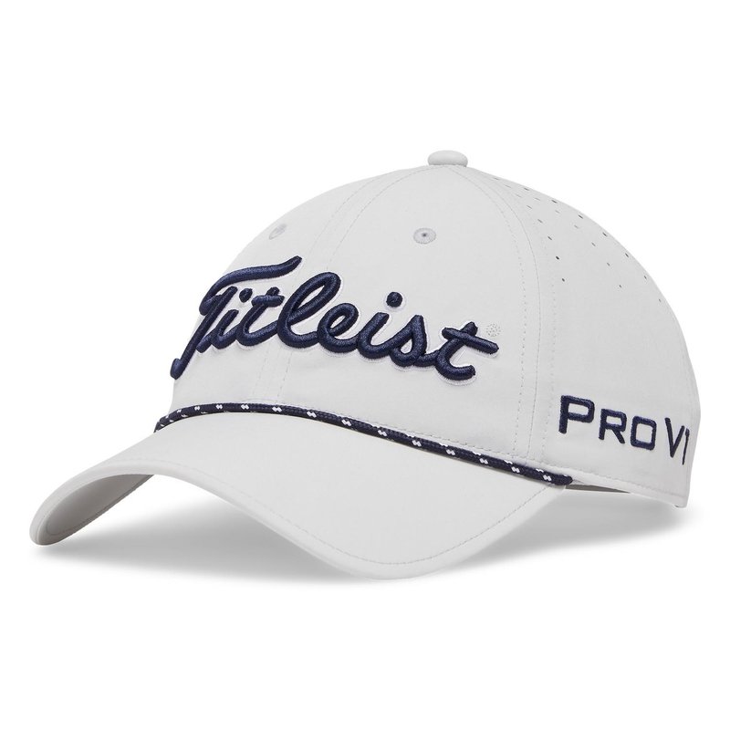 Titleist Tour Breezer heren cap, marble/navy
