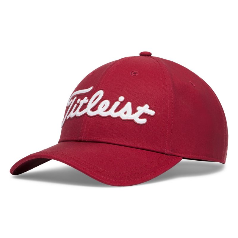 Titleist Players Ball Marker heren cap, karmozijn/wit