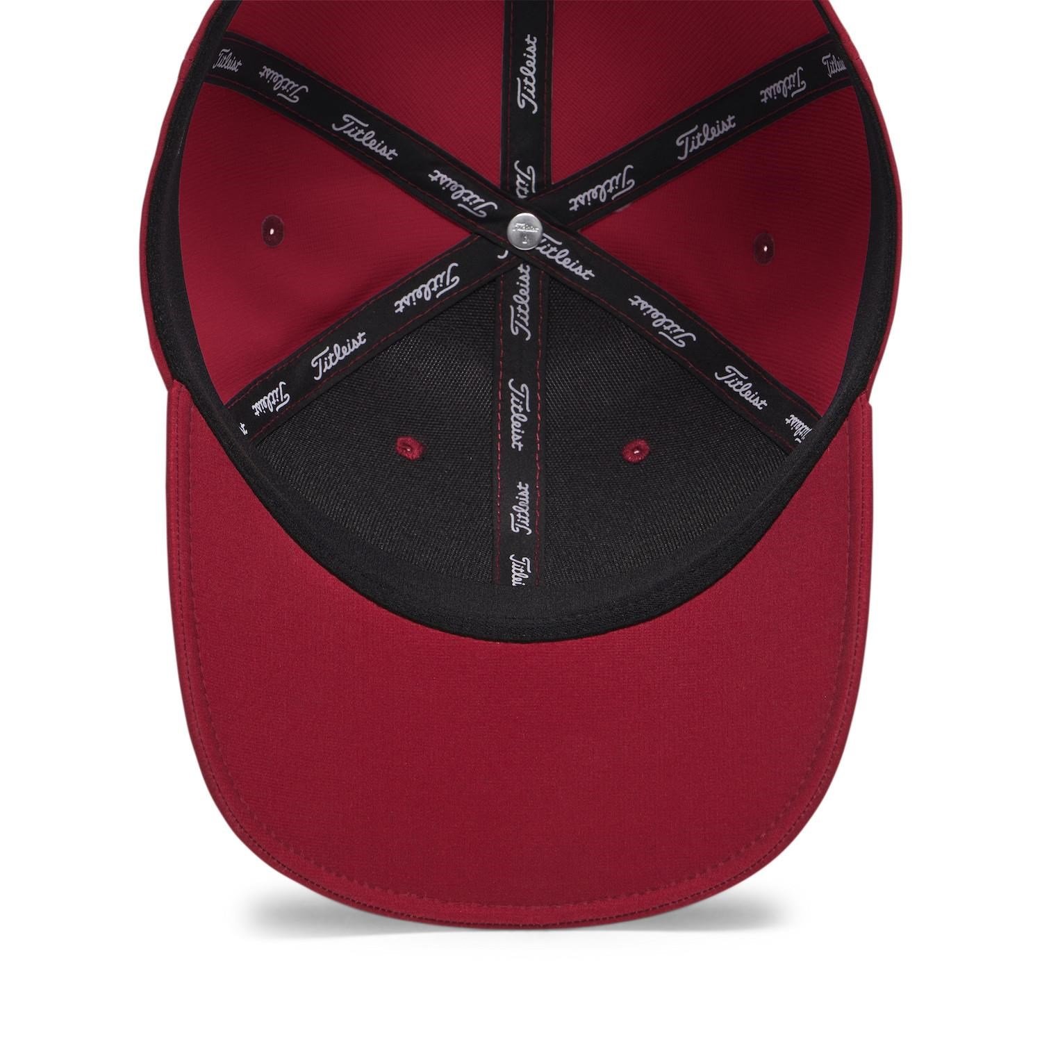 Titleist Players Ball Marker heren cap, karmozijn/wit