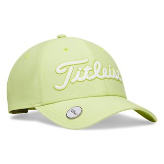 Titleist Players Ball Marker heren pet, limoen/wit