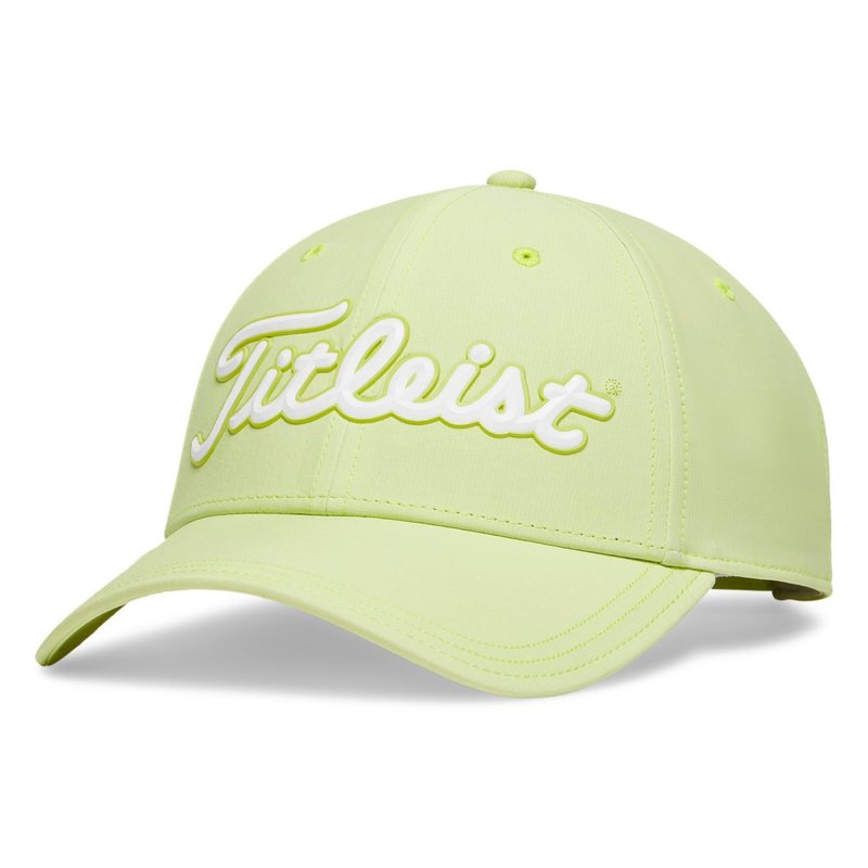 Titleist Players Ball Marker heren pet, limoen/wit