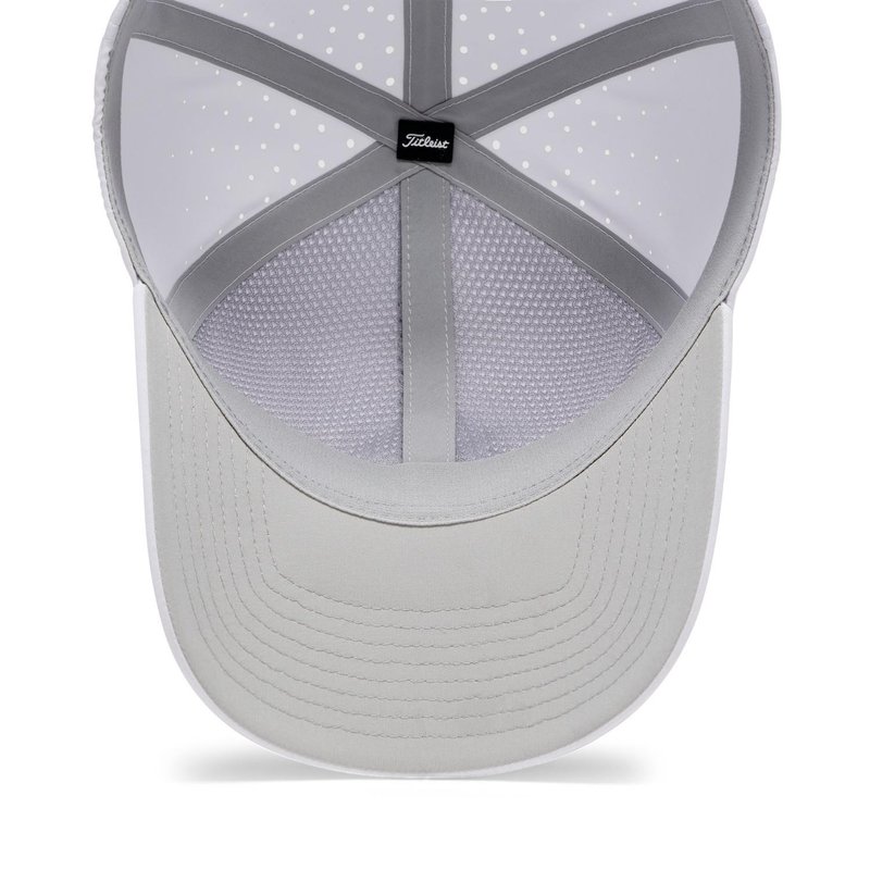 Titleist Charleston Breezer heren cap, wit/wit/zwart
