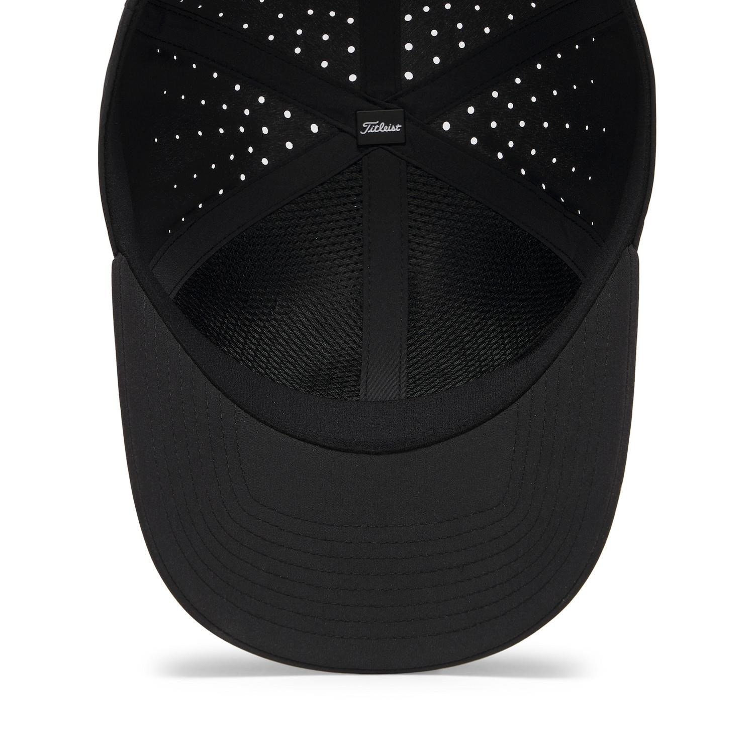 Titleist Charleston Breezer heren kšiltovka, zwart/zwart/wit