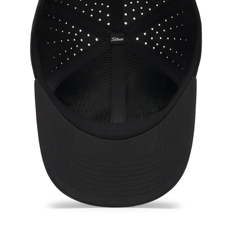 Titleist Charleston Breezer heren kšiltovka, zwart/zwart/wit