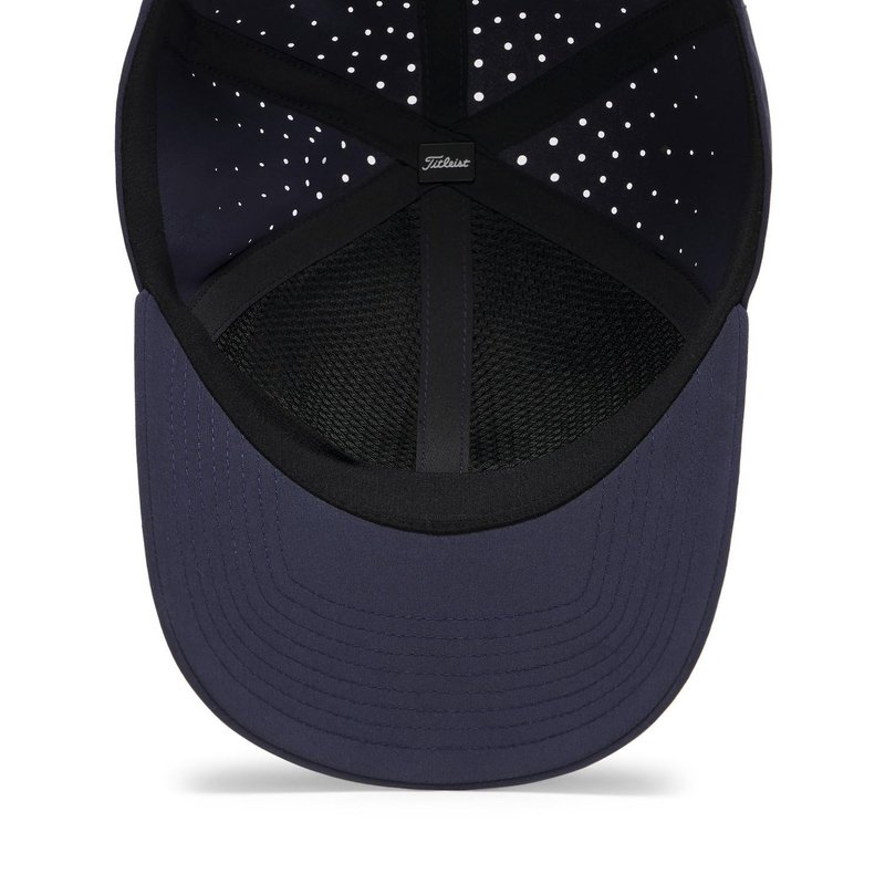 Titleist Charleston Breezer heren cap, navy/wit/lichtgroen