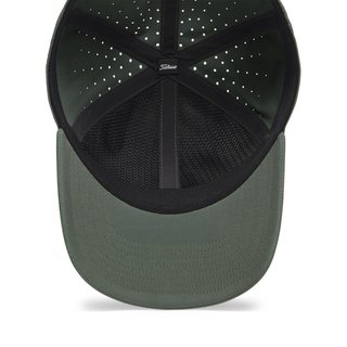 Titleist Charleston Breezer heren cap, cypress/zwart/wit